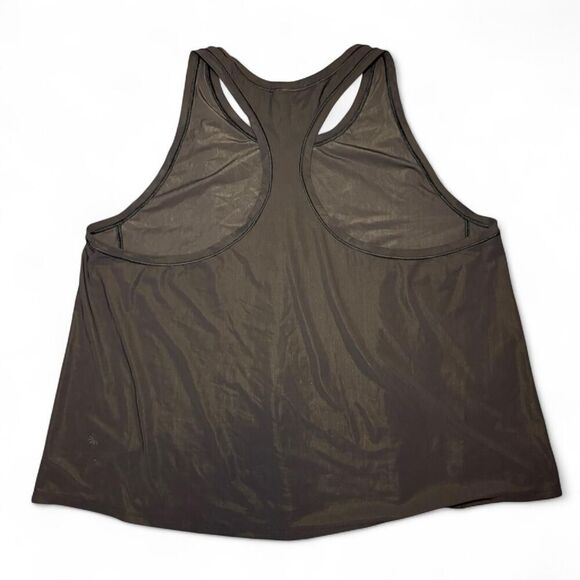 Athleta Women's Brown and Black Vest - Picture 2 of 5